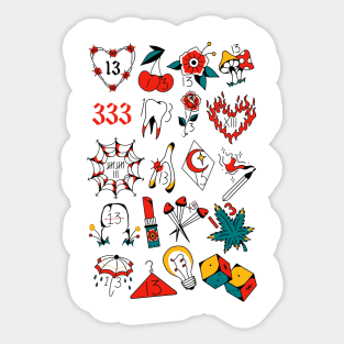 Friday the 13th Sticker